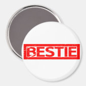 Bestie Stamp Magneet (Voorkant / Achterkant)