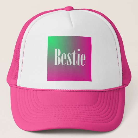 Bestie T-Shirt Trucker Pet (Voorkant)
