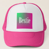 Bestie Trucker Hat Pet (Voorkant)
