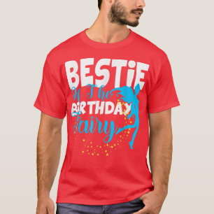 Bestie van de Birthday Fairy Fantasy Birthday Squa T-shirt