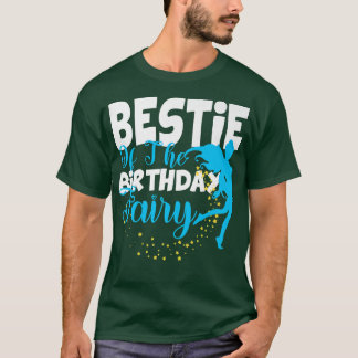 Bestie van de Birthday Fairy Fantasy Birthday Squa T-shirt