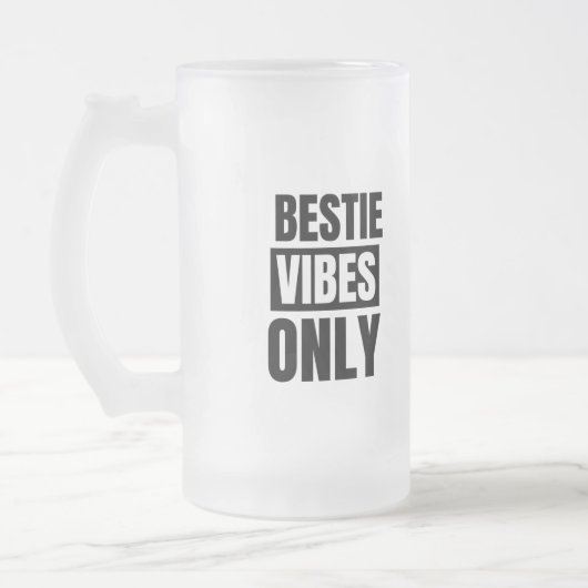 Bestie vibes onlykk matglas bierpul (Links)