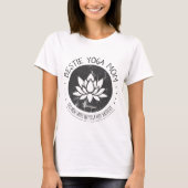 Bestie Yoga Mam, Spirituele moeder T-Shirt (Voorkant)