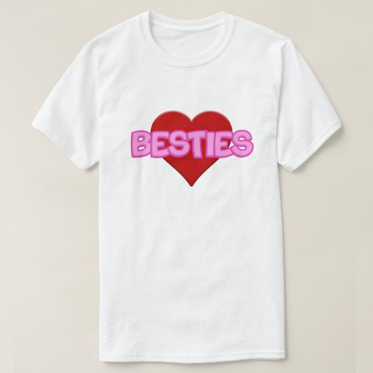 Besties 1 t-shirt (Design voorkant)