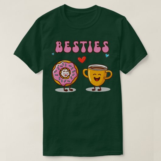 Besties 1 t-shirt (Design voorkant)