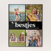 Besties 4 aangepaste foto legpuzzel (Verticaal)