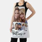 Besties 4 Foto Collage Beste Vriend Schort (Insitu)