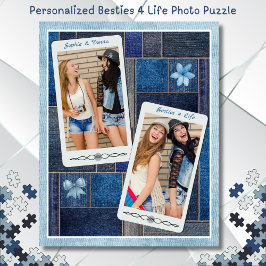 Besties 4 Leven Mobiele Telefoon Foto Puzzel
