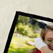 Besties Aangepaste Foto BFF Vrienden Modern Chic F Strandlaken (In situ)