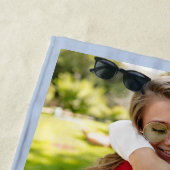 Besties Aangepaste Foto BFF Vrienden Modern Fun Bl Strandlaken (In situ)