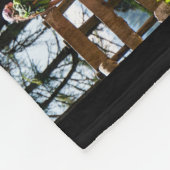 Besties Aangepaste Fotocollage & Namen Fleece Blan Deken (Hoek)