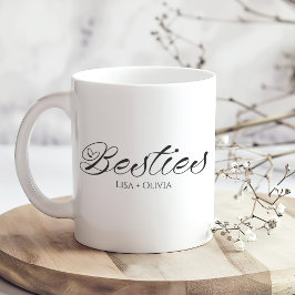 Besties Aangepaste Naam Beste Vriend Koffiemok