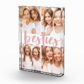 Besties | Best Friends Custom Collage Photo Block Fotoblokken (Rechts)
