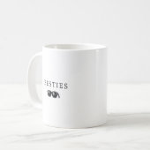 Besties / Beste Vrienddoelen" Koffie Mok (Voorkant links)