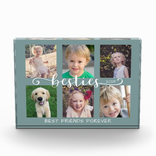 Besties Beste Vrienden 6 Foto Collage (Voorkant)