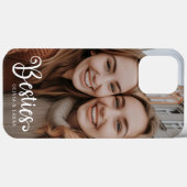 Besties beste vrienden aangepaste namen foto Case-Mate iPhone case (Achterkant (horizontaal))