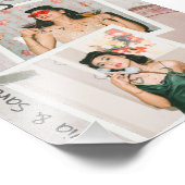 Besties beste vrienden aangepaste namen foto foto afdruk (Hoek)