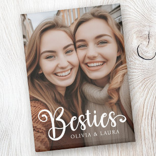 Besties beste vrienden aangepaste namen foto magneet