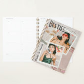 Besties beste vrienden aangepaste namen foto planner (Display)