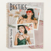 Besties beste vrienden aangepaste namen foto planner (Voorkant)