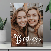 Besties beste vrienden aangepaste namen fotoblok