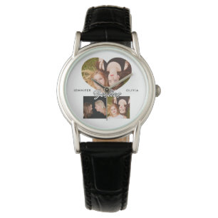 Besties Beste Vrienden Elegante Foto Horloge