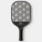 Besties Beste Vrienden Gepersonaliseerde Gift Foto Pickleball Paddle (Achterkant)