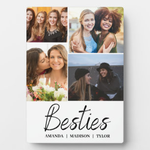 Besties Beste Vrienden Gepersonaliseerde Namen F Fotoplaat
