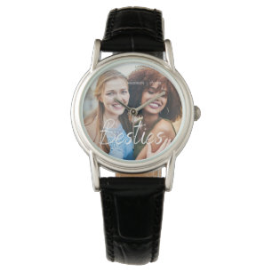 Besties Beste Vrienden Gepersonaliseerde Namen F Horloge