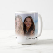 Besties beste vrienden voor altijd horizontale fot koffiemok (Voorkant rechts)