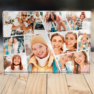 Besties Bestfriends Modern Simple 9 Afbeeldingen C Fotoblokken