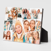 Besties Bestfriends Modern Simple 9 Afbeeldingen C Fotoplaat (Zijkant)