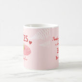 Besties bff beste vriend grappige unieke custom mo koffiemok (Center)