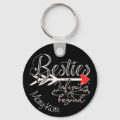 Besties BFF Infinity Symbool voor altijd Beste Vri Sleutelhanger (Voorkant)