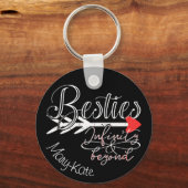 Besties BFF Infinity Symbool voor altijd Beste Vri Sleutelhanger (Voorkant)