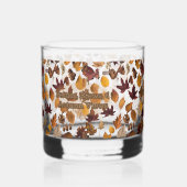 Besties Brouwen en Herfst Uitzichten Whisky Glas (Voorkant)