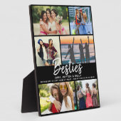 BESTIES Cadeautje voor Beste vrienden Manuscript F Fotoplaat (Zijkant)