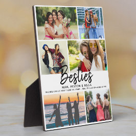 BESTIES Cadeautje voor Beste vrienden Manuscript F Fotoplaat