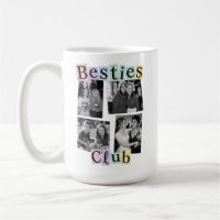 Besties Club Aangepaste Fotosamenstelling