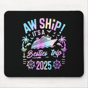 Besties Cruise 2025 Besties Cruisen Zomer Vakantie Muismat