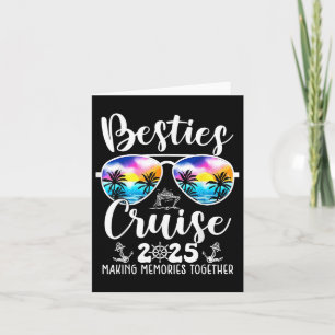 Besties Cruise 2025 Matching Friends Group Cruisin Kaart