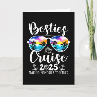 Besties Cruise 2025 Matching Friends Group Cruisin Kaart