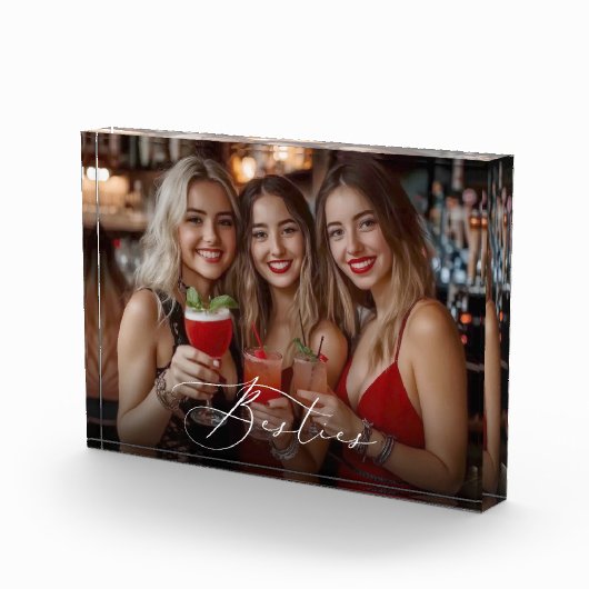 Besties Custom Beste vrienden Fotoblokken (Rechts)