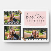 Besties Custom Collage Foto Fotoplaat (voorkant)