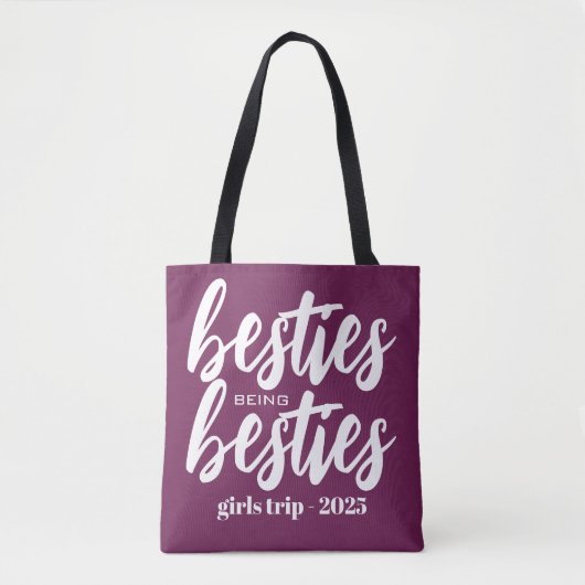 Besties die speciaal zijn aangepast tote bag (Voorkant)