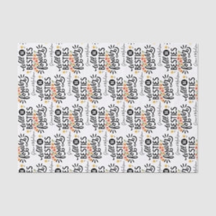 Besties for Life BFF Friends Forever Gift Tissuepapier