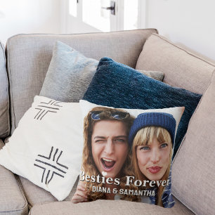 Besties Forever, BFF 2 Custom Photo, Modern, Schat Kussen