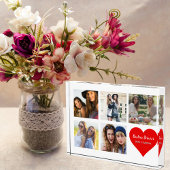 Besties Forever, BFF 5 Custom Photo & Heart, Moder Fotoblokken