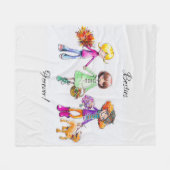 Besties Forever Fleece Deken (Voorkant (Horizontaal))