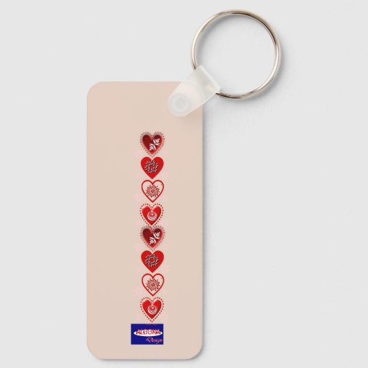 Besties forever Key Ring Sleutelhanger (Achterkant)